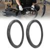2 Stück 26x2.125/2.35 Fahrradschlauch Verdickter Gummi Fahrradschlauch für Kinderfahrräder Laufräder