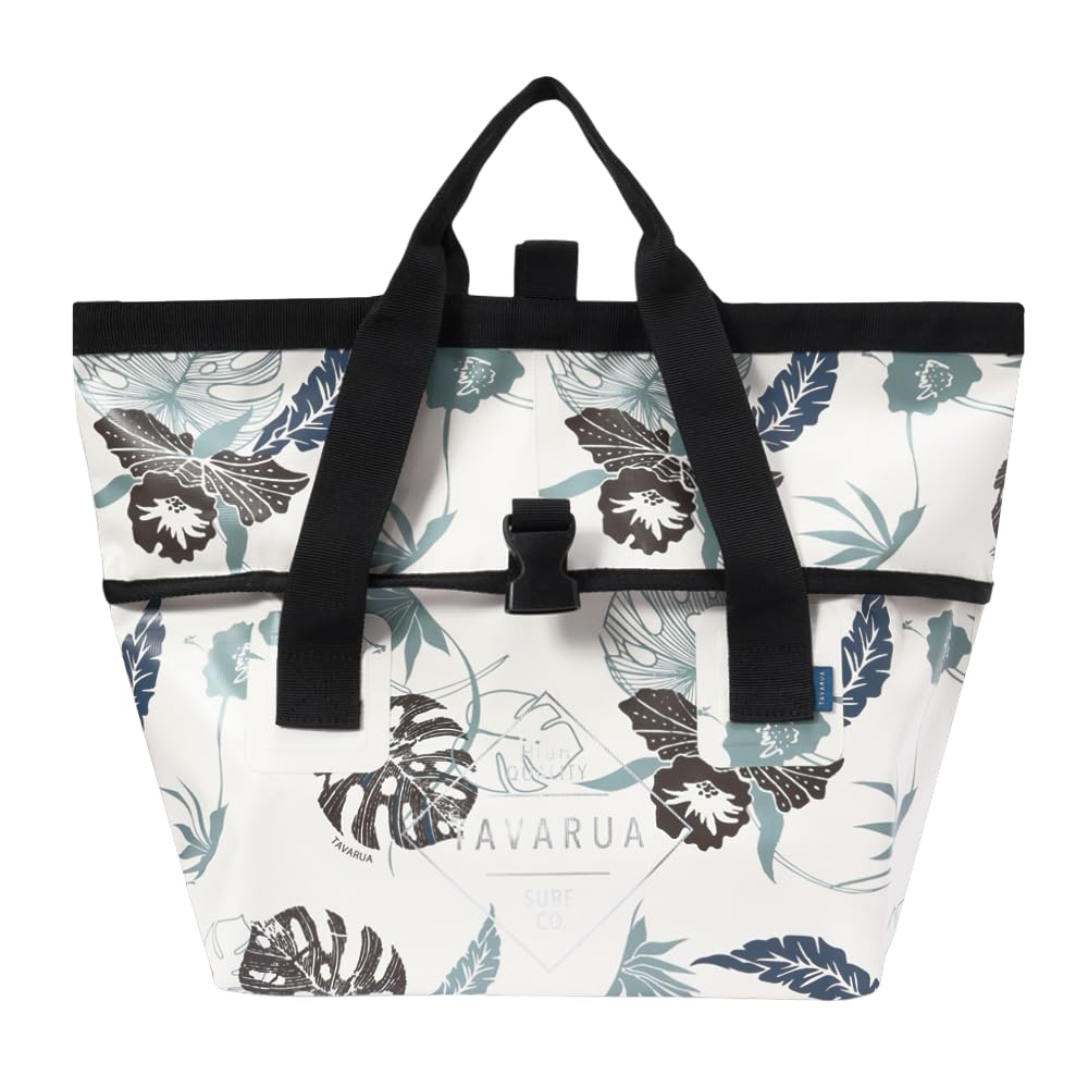 Tabarua 12L Waterproof Tote Bag for Dog and Convenient Wet Bag for Water Sports and Outdoor Product 3056 Store Botanical Travel, Sports, Gym, Yoga,