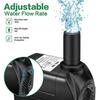 Low Noise Submersible Pump Ultra-Quiet Water Circulation Pump Aquarium Filter Pump  Fountain