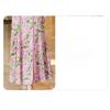 High End Summer Dress Women Flowy Chiffon Fake Two Piece Long Dress Slim Fit Floral Print