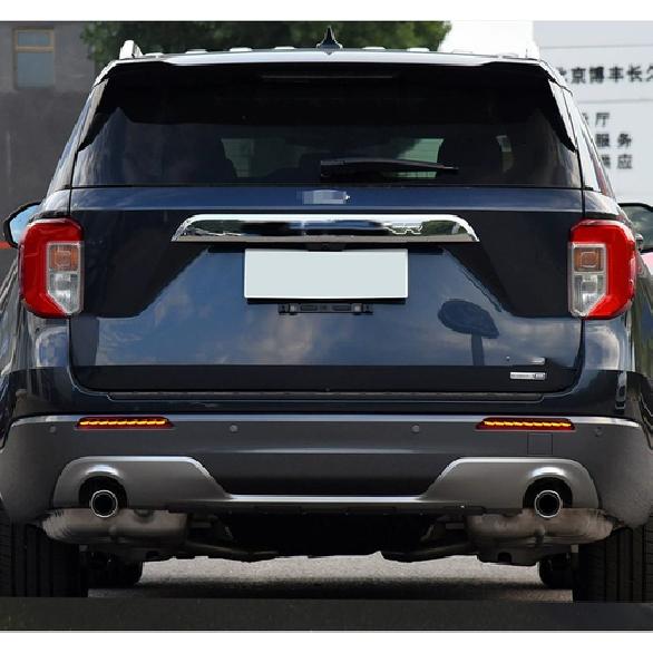 Rear Bumper decoration lamp led brake light 2pc For Ford Explorer -2025