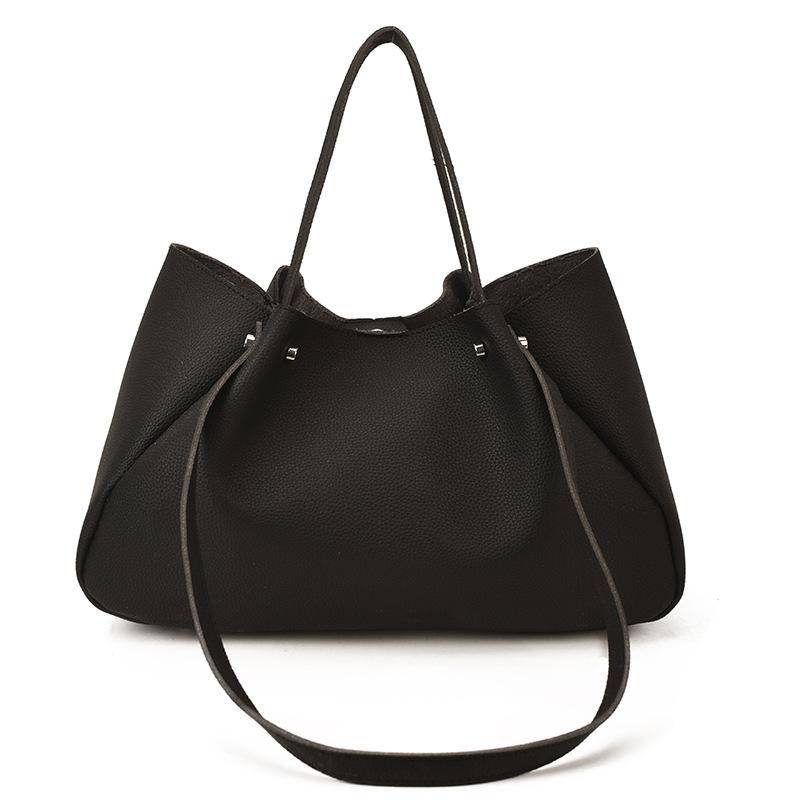 Simple Large Bag, Stylish Single-shoulder Bag, Large Capacity, Suitable for Office Commuters, Tote Bag