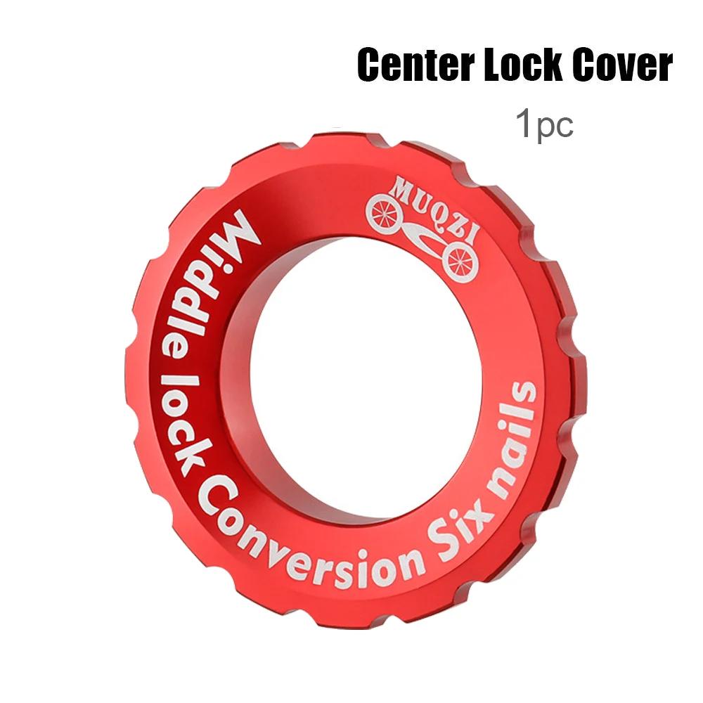 

Bicycle Centerlock Lockring and Spacer Bike Center Lock Cover Wrench Aluminium Alloy for 6 Bolt Disc Brake Rotor 9/12/15mm Alex Red Lock Cover