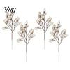Durable Faux Plant Accents for Home Realistic Artificial Flowers Autumn Decoration, Silk Floral Reusable Harvest Festival Flower Stems Branches