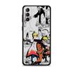 Telefondeksel til Samsung Galaxy S22 S21 S20 Ultra FE S10 S9 Plus S10e S8 Note 20Ultra 10Plus Mobiltelefondeksel Naruto Evolution