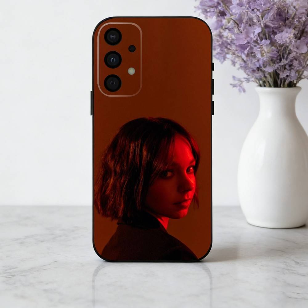 vibrant E-Emma M-Myers Actress Phone Case For Samsung Galaxy A73,A72,A71,A70,A53,A52,A51,Soft Silicone Black Cover