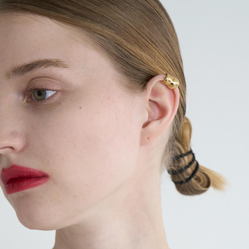Still Instant Round Hole & Forms - Ear Cuff 03 (2Colors)