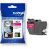 Cartridge LC422M - BROTHER - Magenta - 550 P - For Business Smart MFC-J5340DW, MFC-J5345DW, MFC-J5740DW, MFC-J6540DW and