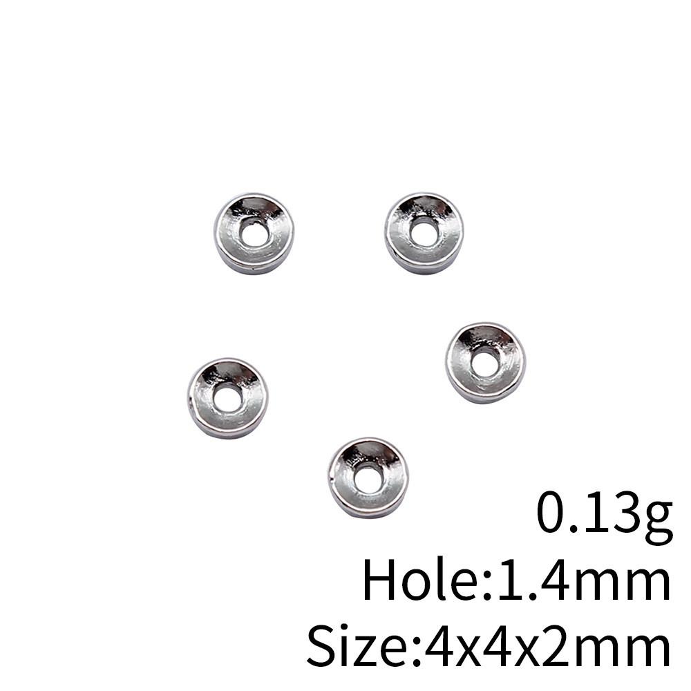 New Year's Day Jewelry Findings Small Torus Spacer Beads Accessories Parts Backpack Accessories