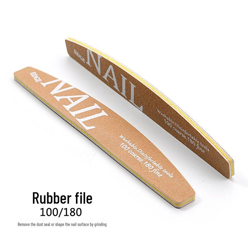 Non-shedding Washable Double-sided Nail File for Polishing and Sanding