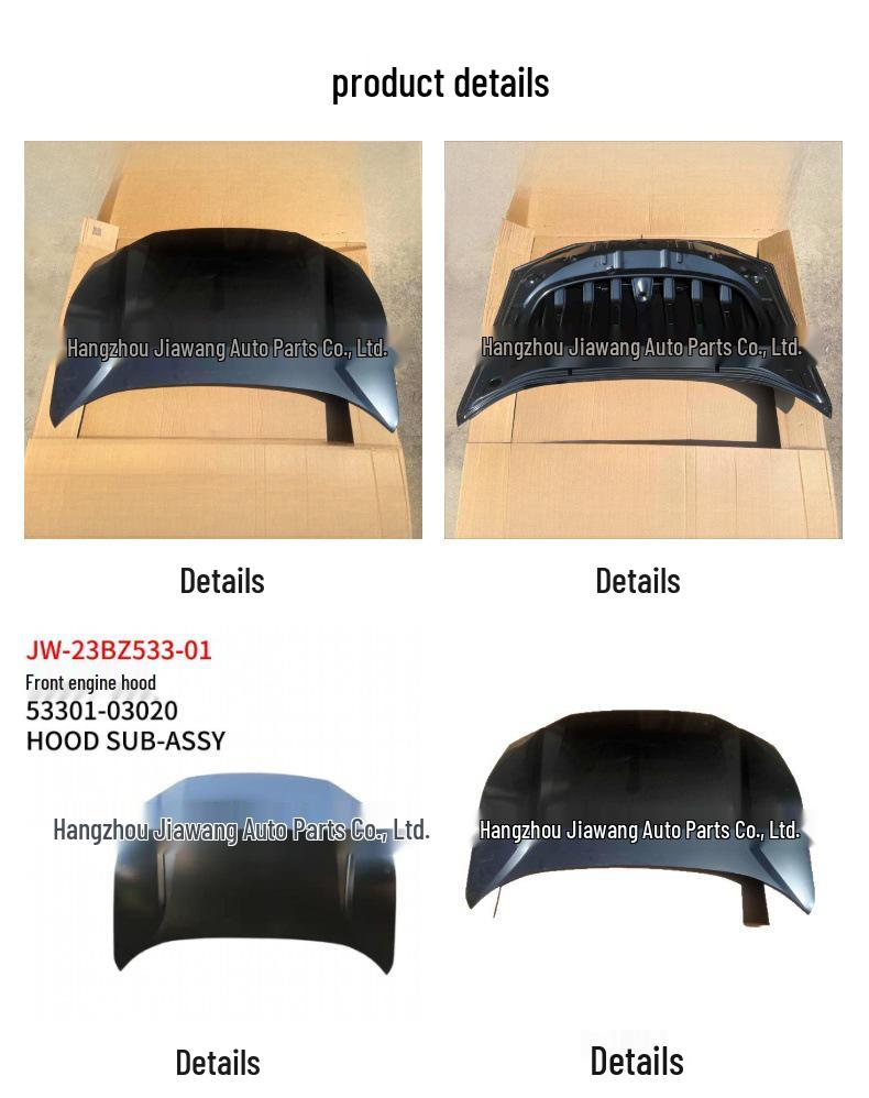 Toyota 2023 BZ3 Front Hood 53301-03020