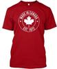 Made In Canada Est 1972 TTshirt In the USA Size S To 5XL