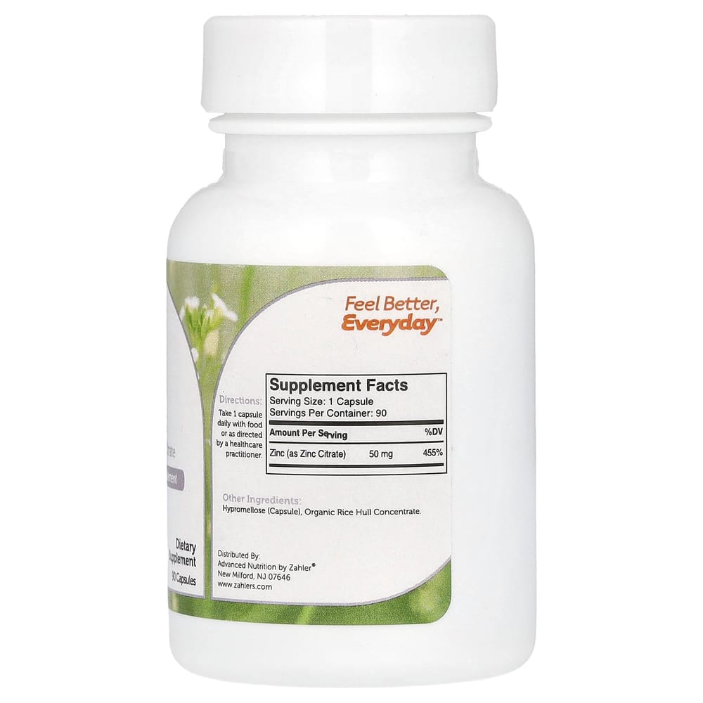 Zylor Bioactive Zinc Citrate Capsules, 90 Tablets