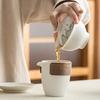 150ml Chinese Traditional Ceramic Gaiwan Tea Infuser Hand-painted Mountain Pottery Tea Tureen Teacup Handmade Tea Bowl Teaware