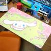 Tappetino Mouse Carino Cartone Animato Cinnamoroll Grande Antiscivolo Bordo Bloccato Tappetino per Scrivania Computer Desktop Tastiera MousePad Ufficio Studente