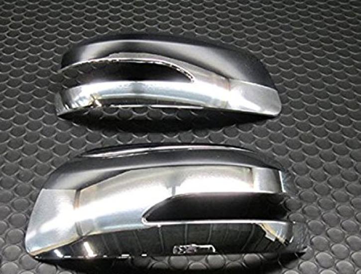 BRIGHTZ Chrome Door Mirror Covers for Mira Compatible with and 310 eS (LA300S, LA310S) [MIR-SID-137] LA300, A300, 300, LA310, A310, (Part Number