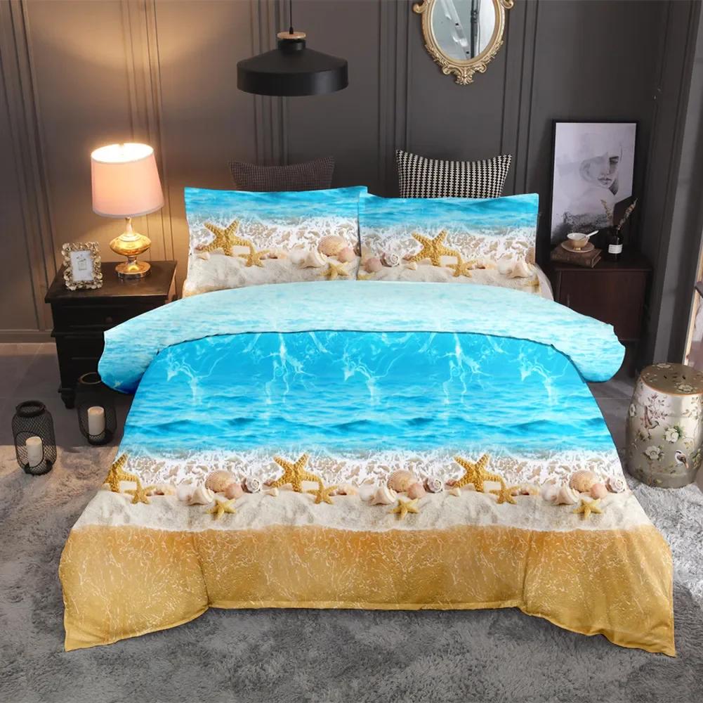 

Bedclothes Tiger Cactus Whole Set Bedding Super Soft Bed Cover Set High-Grade Queen Comforter Sets Housse De Couette 228X228Cm EU Single(135*200cm)3pcs
