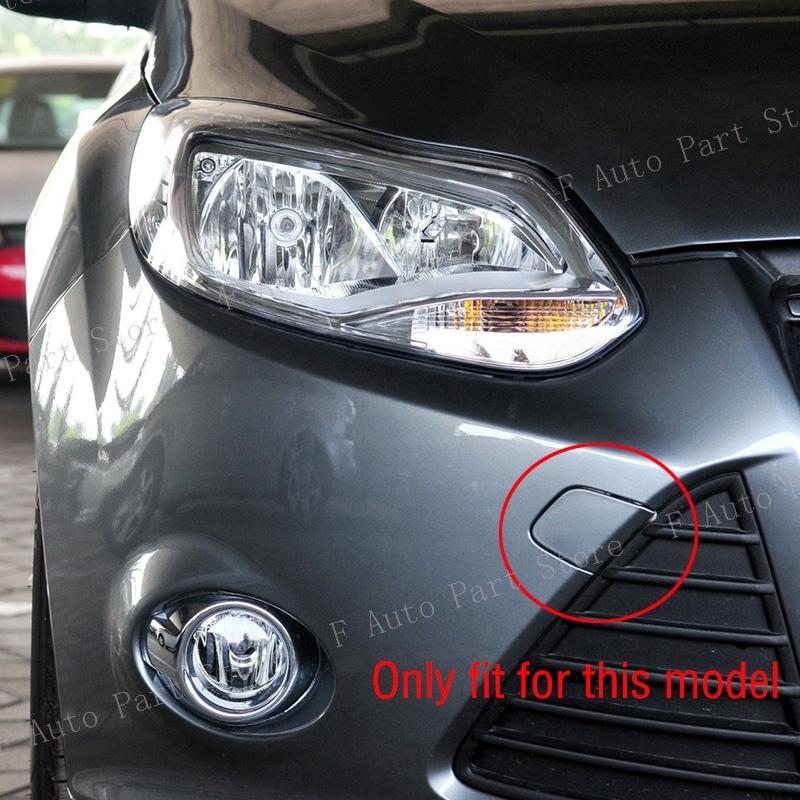For Ford Focus 3 MK3 1.6L 2.0L 2012 2013 2014 Car Front Bumper Tow Hook Cover Cap Trailer Hauling Eye Cover Lid