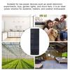 Składana ładowarka solarna 7W Wysoka moc wyjściowa Ochrona przed przeładowaniem/zwarciem Przenośny panel zasilania awaryjnego do telefonów wentylatorów