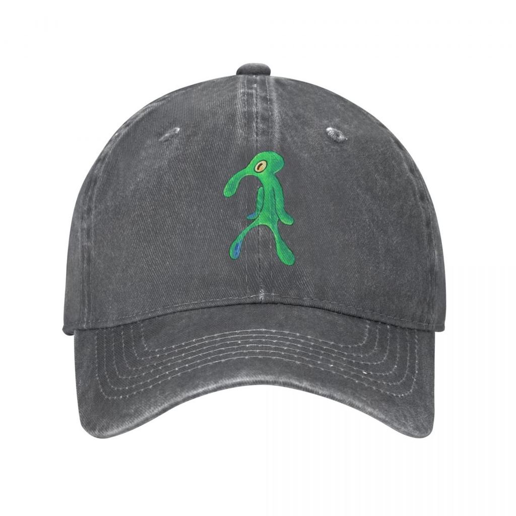 SpongeBobing Bold And Brash Unisex Style Baseball Cap Cartoon Distressed Cotton Caps Hat Outdoor Running Golf Snapback Cap