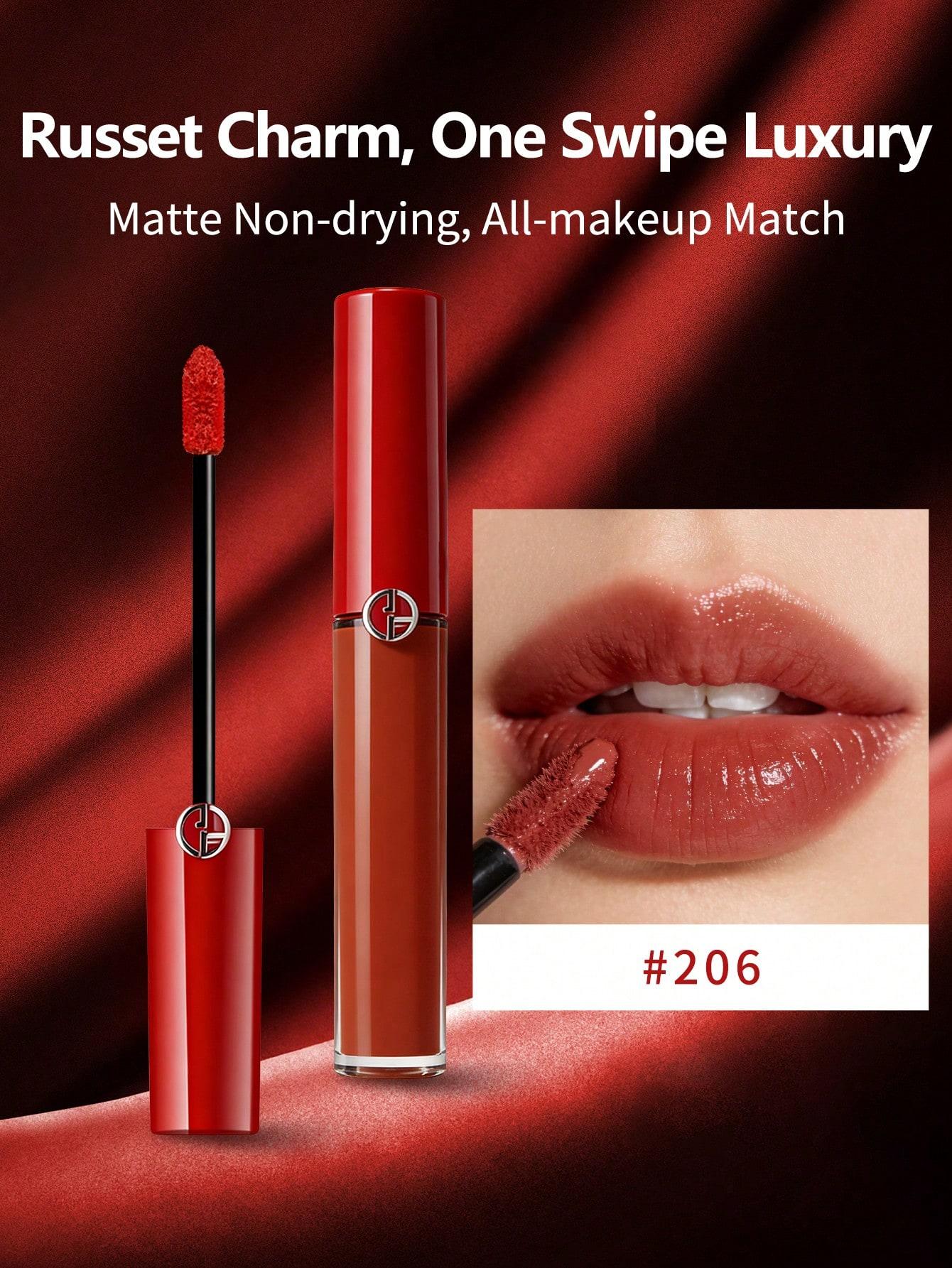

Giorgio Armani Губна помада Maestro #206 #214 #405 #415 Кедр 6.5 мл Стійка матова помада #405