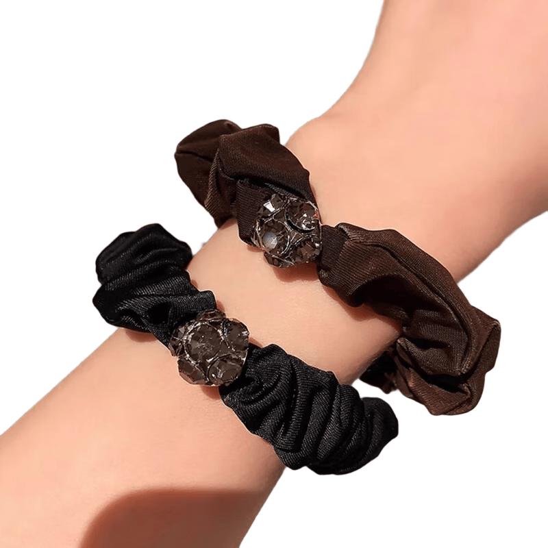 Elegant Women s Decorative Hair Tie 2-Piece Set