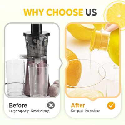 Spremiagrumi a Vite Mini Spremiagrumi Manuale Spremiagrumi Portatile Multifunzione Per La Tua Cucina