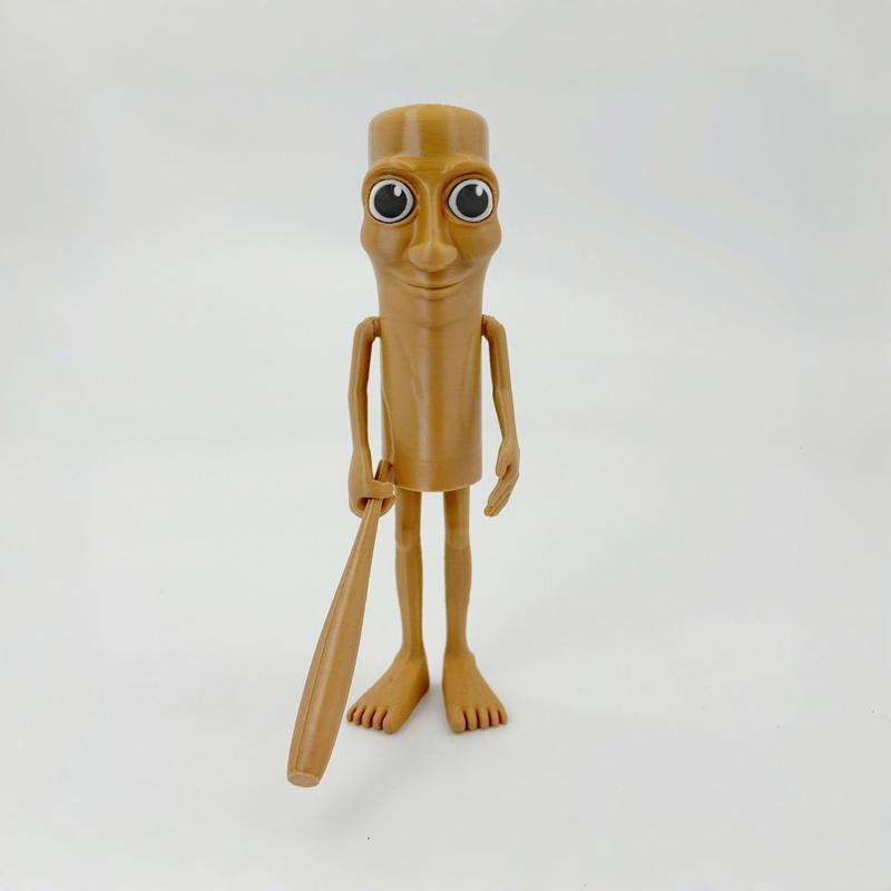 Tung Tung Sahur Figure Toy Tralalelo Tralala Figurine Doll Toy Cartoon Character Statue Ornament Gift Home Office Desk Decor
