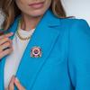 Vintage Soviet Order of The Patriotic War Medals Brooch Crafted In Zinc Alloy for Militaries Fan and Collectors