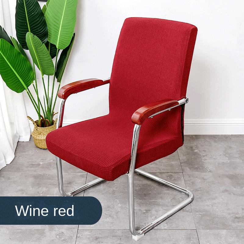 

Флисовый чехол для компьютерного кресла, водонепроницаемый, эластичный, чехол для офисного кресла, чехлы для подлокотников, вращающихся кресел для кинотеатров, интернет-кафе S