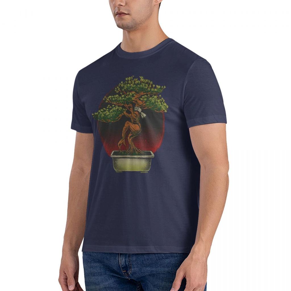 T-shirt Karate Kid The Karate Bonsai Print Men Tee Shirts Top Y2k Harajuku Tops Street Fashion