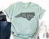 North Carolina T-shirt, North Carolina Pride Shirt, Travel T-shirt, Ncaa Shirts, Travel Gift, North Carolina Football Top, Christmas Gift