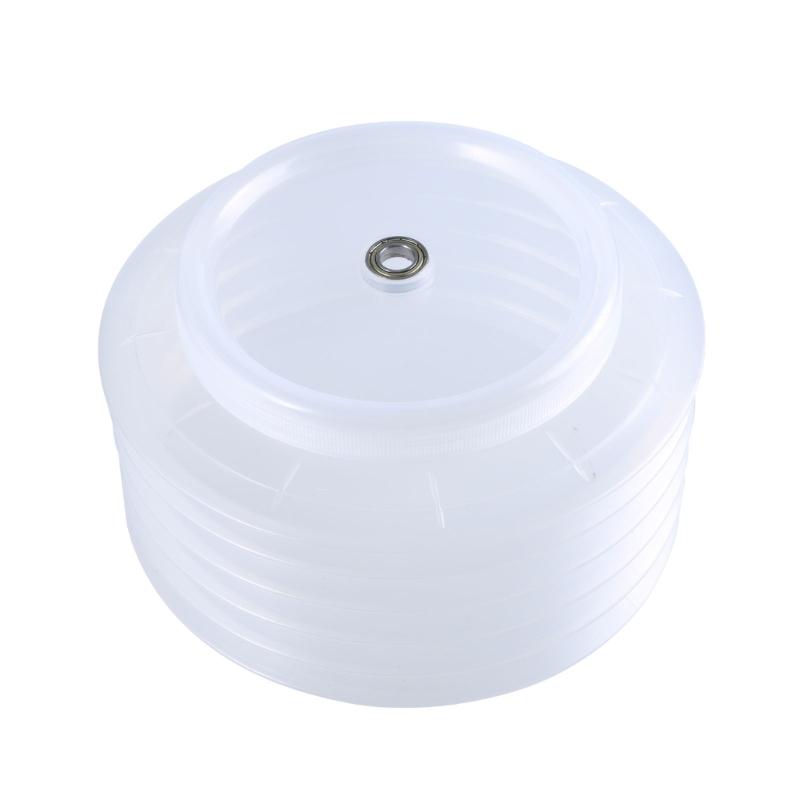 

Hole Cutter Dust Bowl Scalable Rubber for Wood Openings Installing Recessed Ceiling Lights Drill Dust Cover Collector