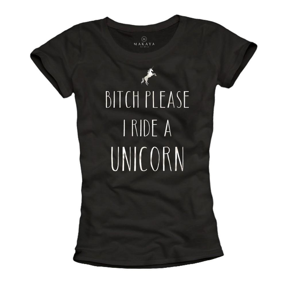 Fun Shirt Ladies/Women/Girls Cool Unicorn T Shirt Funny Top Gift NEW Unisex T-Shirt XXXXL