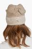 Liliana Bow Women' Hat with Bow Beige