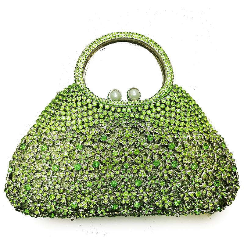 Diamond Evening Top-Handle Rhinestone Handbags WHTUOHENG Crystal Women Clutch Bags Stone Party Purses Designer Blue/Red/White