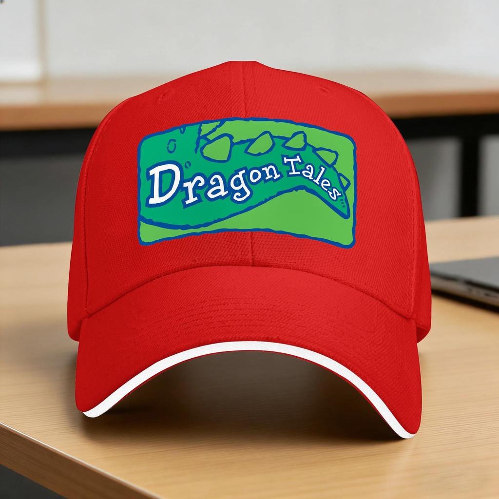 Summer Casual Baseball Cap Dragon Tales Outdoor Gym Trucker Hat For Couple Women Sun Visor Yk Cute Baseball Caps