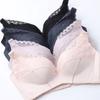 Manufacturer's Spring and Summer New Steel-rimless Bra Medium and Thick Lace Lace Gathering, Women's Adjustment Underwear
