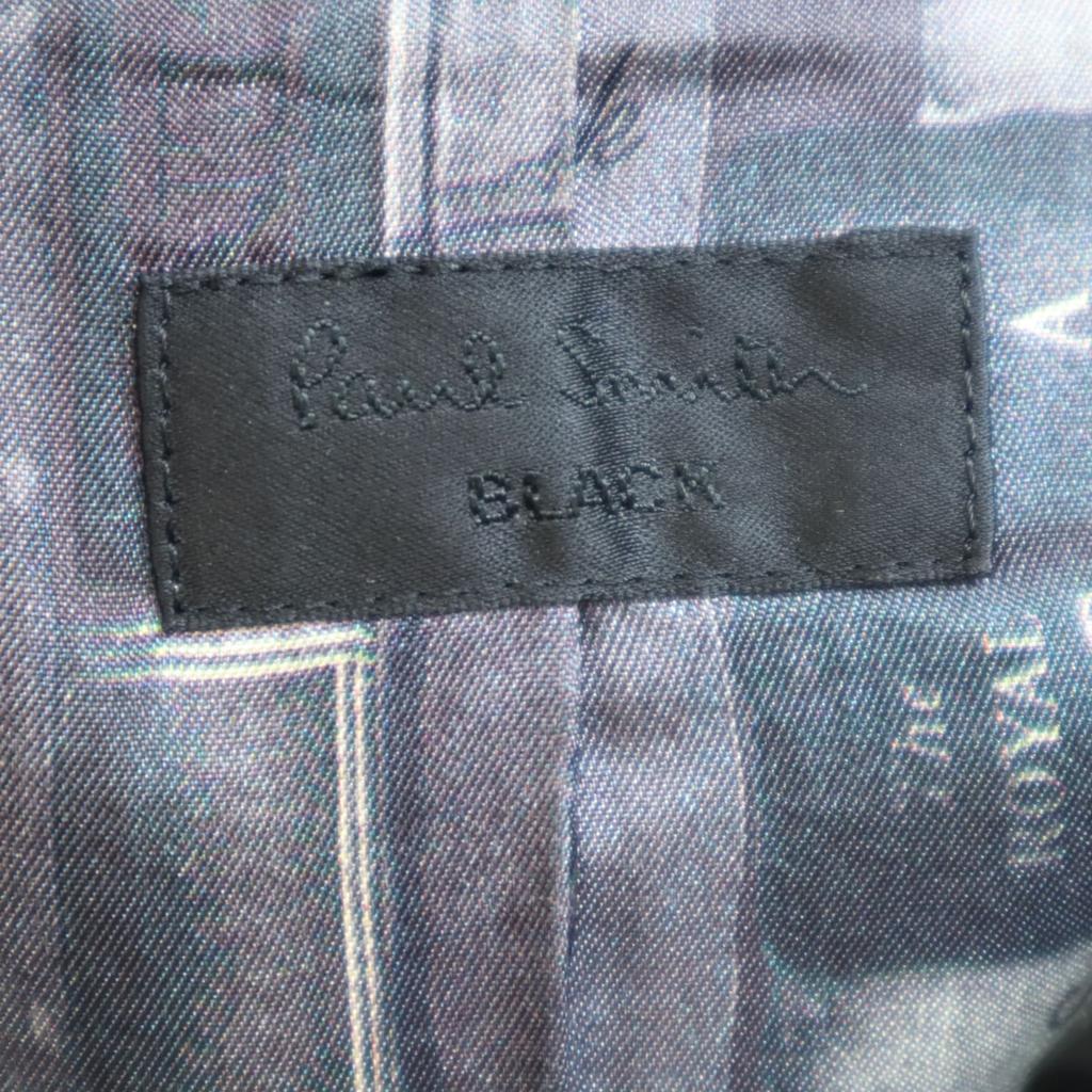 Paul Smith wool blend Skirt suit Setup 38/42 gray BLACK Women Used