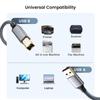Printer Cable SUNROZ USB - USB Type-B Hi-Speed 480Mbps Fabric Braid, 3 M (A48753)