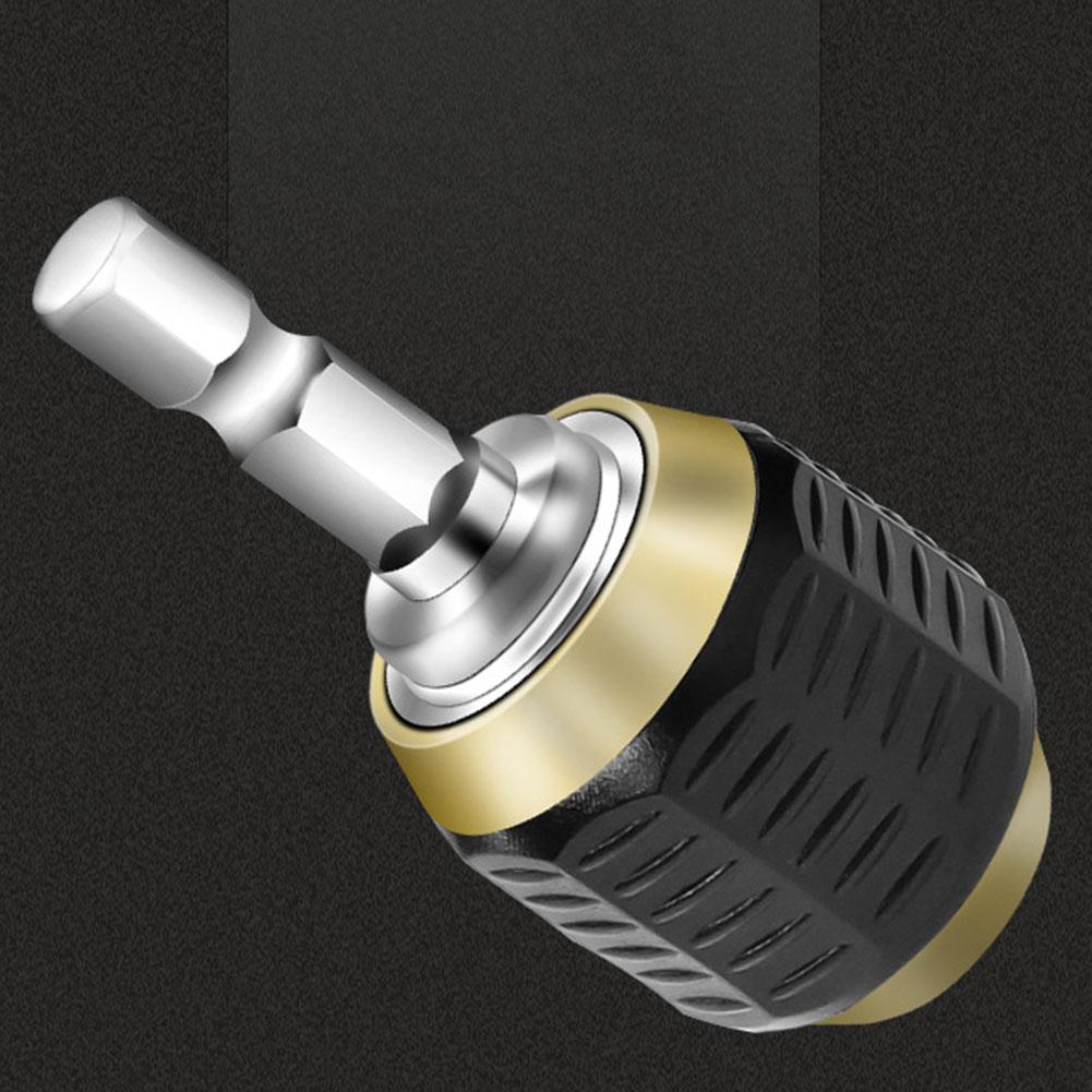 1/4 Inch, 60mm, Hexagonal Shank, Quick Coupling, Drill Bit Adapters, for Deck