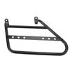 Motorcycle Side Mount Saddlebag Support Bracket 12mm Iron Matte Black Stylish Look Storage Bag Frame Bracket Holder