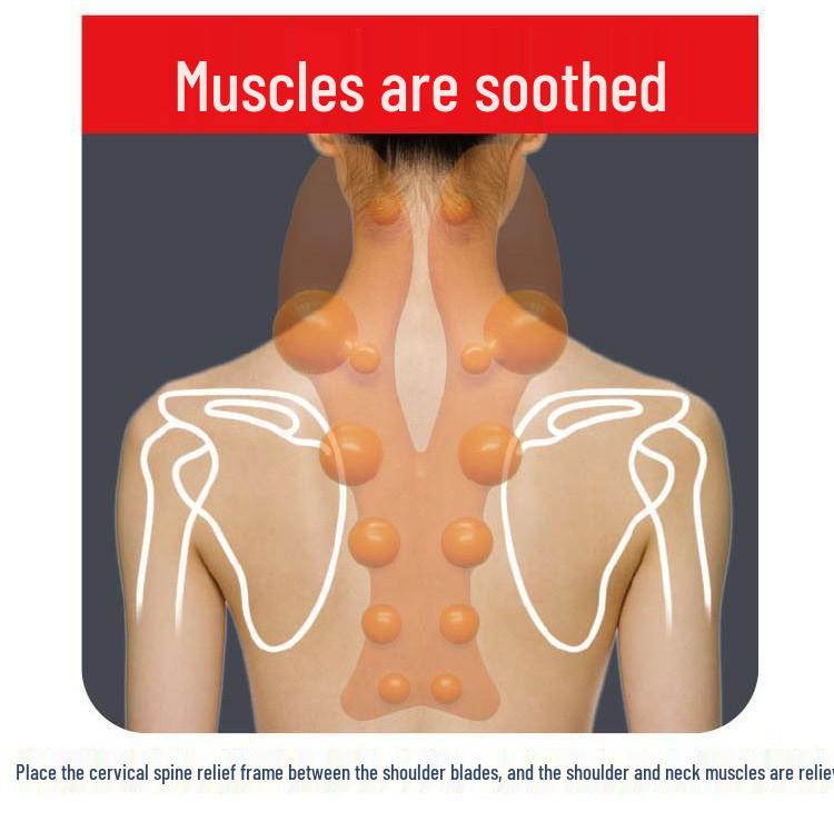 Acupressure Lumbar & Cervical Spine Massage Pillow