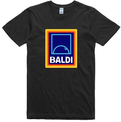 Pánské vtipné tričko Baldi parodie Dárek pro tátu Běžný střih 100% bavlna