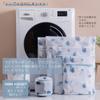 TAMA KOUGEI Laundry Net 5 Laundry No Fluorescent Fine Suitable for Prevents Deformation and Ideal for Travel and Home of Stylish Leaf Set,