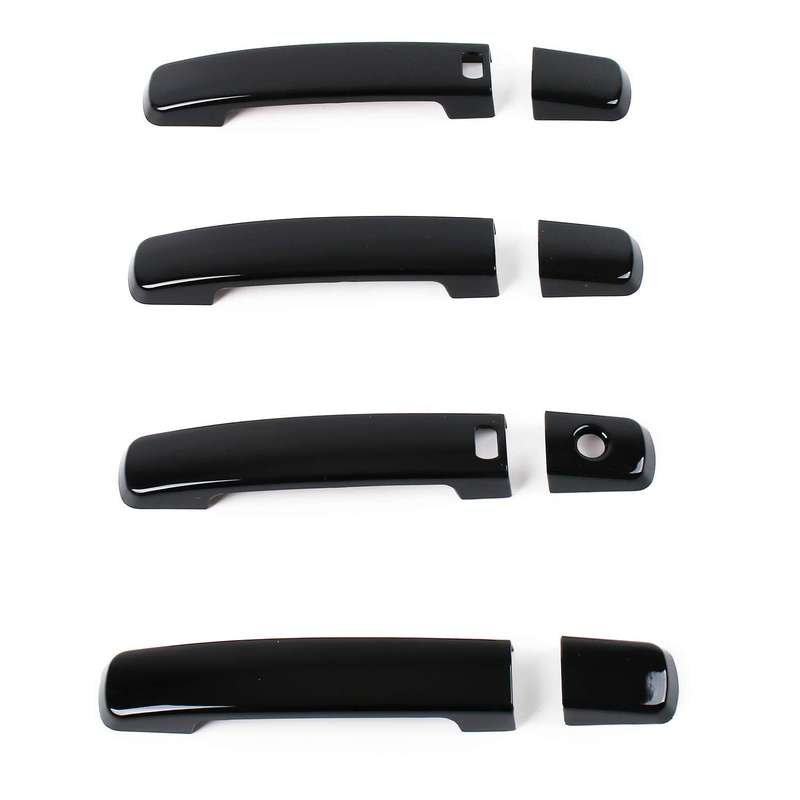 For Nissan Qashqai j10 2008 2009 2010 2011 2012 2013 ABS Chrome Glossy Door Handle Cover Trims Sticker Car Styling Accessories