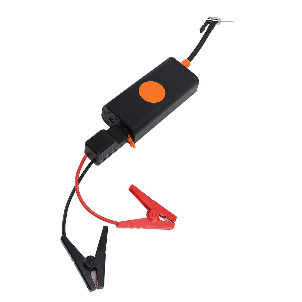 Cordless Air Pump Digital Display Portable Inflator with Emergency Lighting for Bike Motorcycle Car 