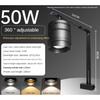 30W/50W Aquarium LED Lamp Fish Tank Aquatic Plant Light Brightening Promote Growth Full Spectrum WRGB Output Moss Downlight