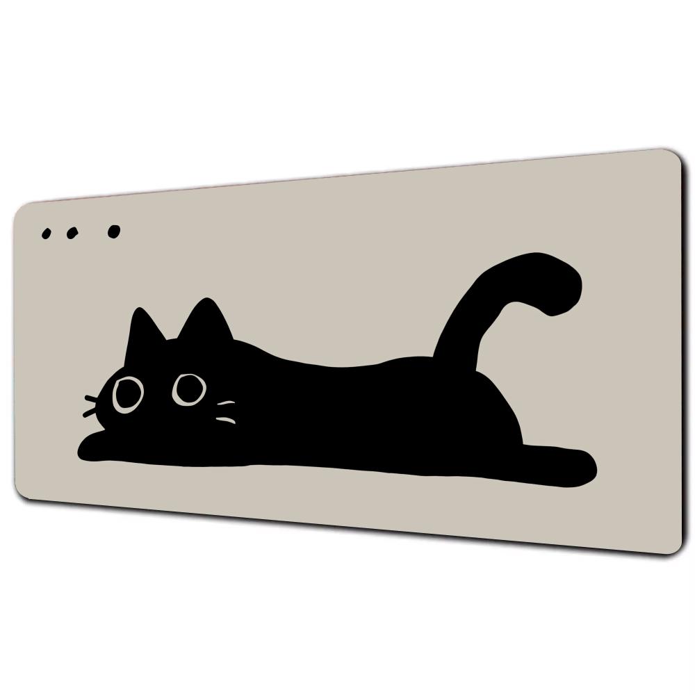Kawaii Cats Mouse Pad Mousepad Large Abstract Mouse Pad Gaming Deskmat With Lockedge Office Nonslip Carpet Deskmat