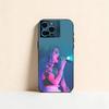 Singer Halsey Phone Case For iPhone 17,16,15,14,13,12,11 Plus,Pro Max,XS,Soft Silicone Black Cover